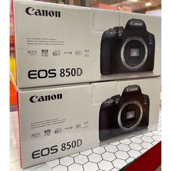 現貨 Canon 佳能 850D 單機身/含鏡頭 全新未拆