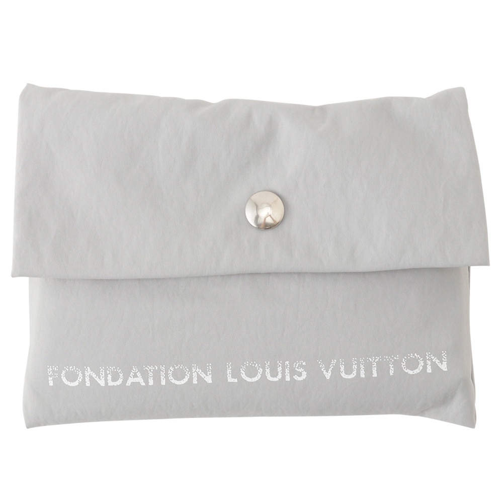 lv包包價格介紹 Louis Vuitton LV基金會限定版灰色購物袋 可收納