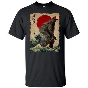 哥吉拉與金剛新帝國Godzilla vs Kong男士百分百純棉圓領短袖上衣/男童女童110-150短袖