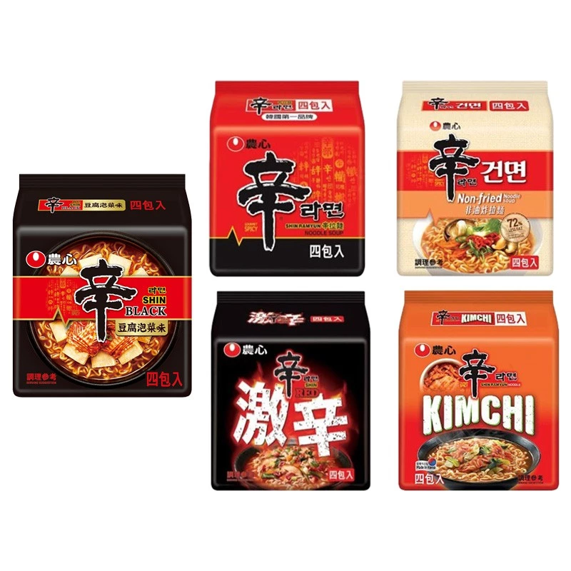韓國農心 辛拉麵/激辣辛拉麵/非油炸辛拉麵…