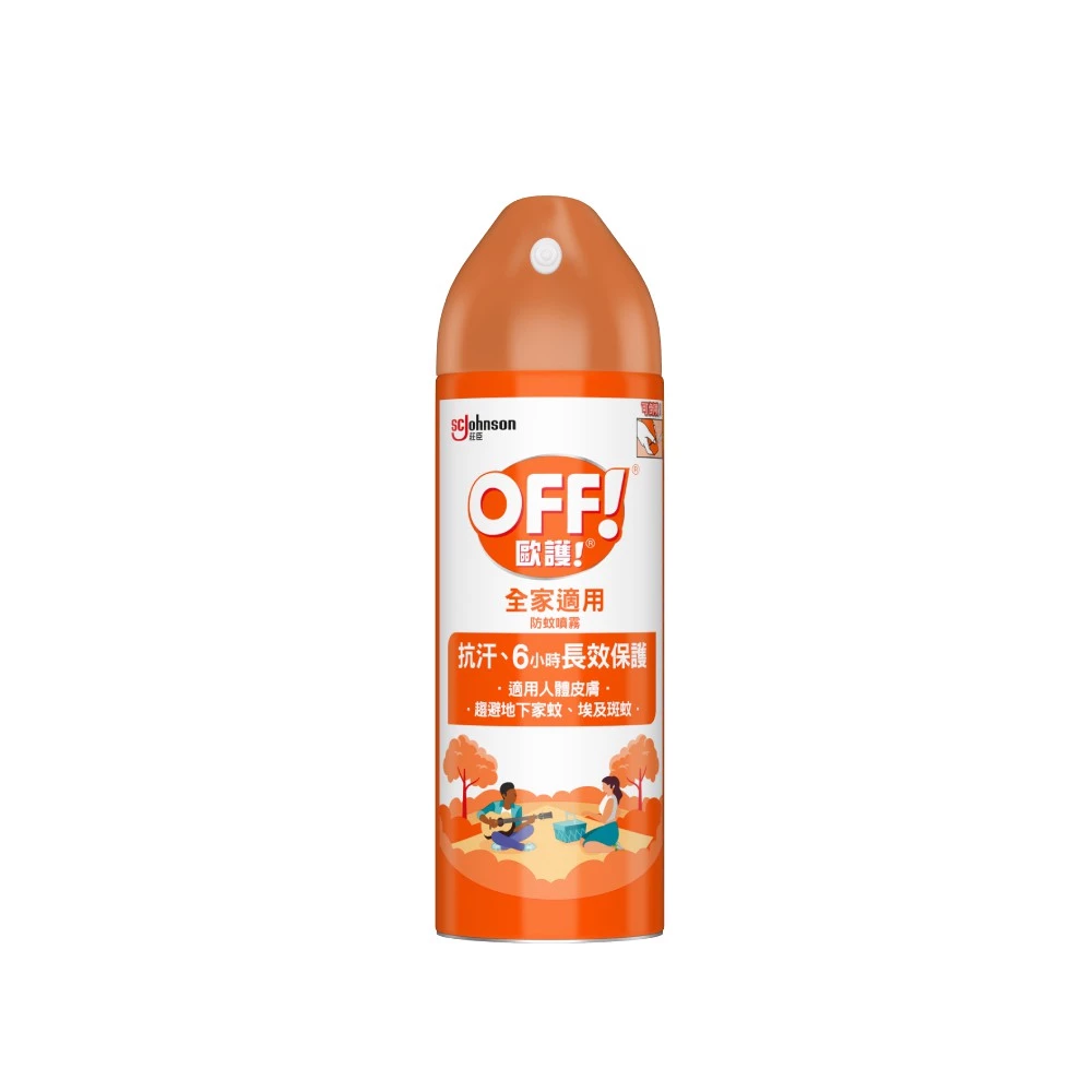 歐護 家庭用噴霧式防蚊液 180ml