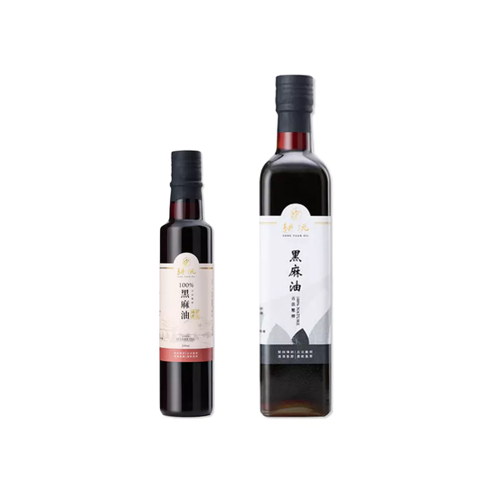 耕沅100%古法壓榨黑麻油 250ml/500ml 芝麻油