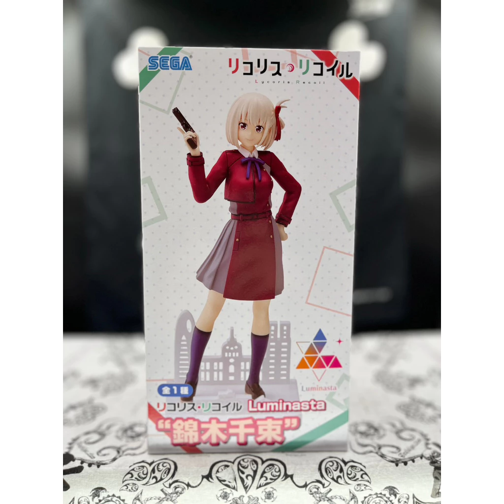 正版 SEGA 莉可麗絲 Lycoris Recoil 莉可 麗絲 錦木千束 千束 小千 公仔 景品 Luminast