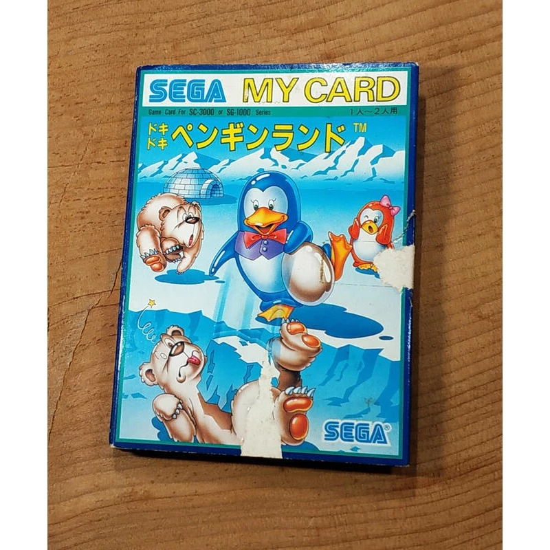 SEGA MARK III MY CARD日版遊戲- PENGUIN LAND 企鵝冒險 企鵝樂園(瘋電玩)