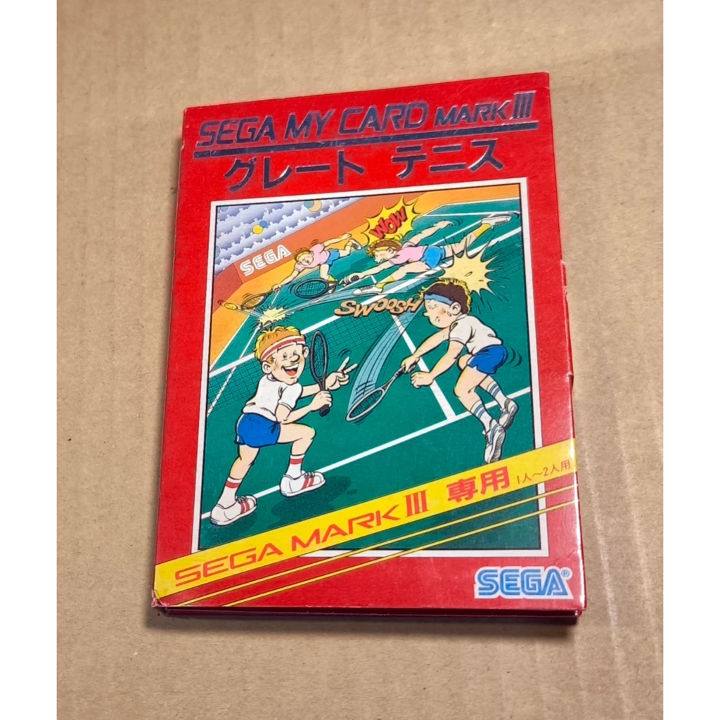 SEGA MARK III MY CARD日版遊戲- 超級網球（瘋電玩）