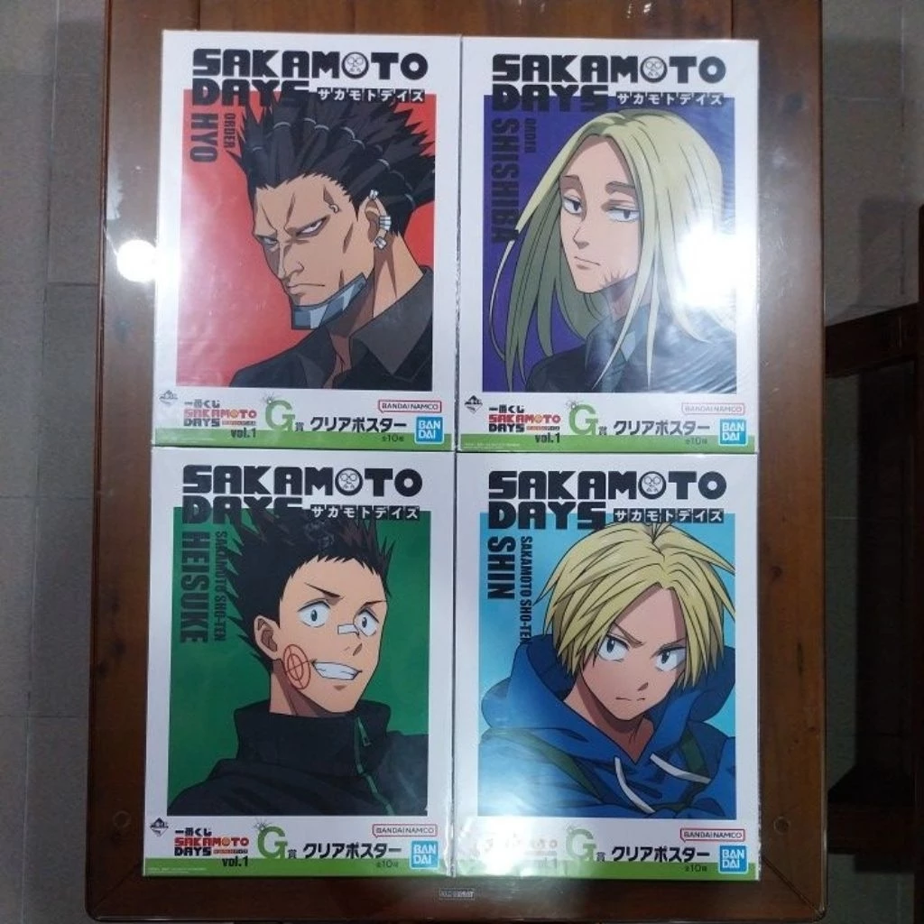 （全新未拆）一番賞☆G賞☆坂本日常PP海報