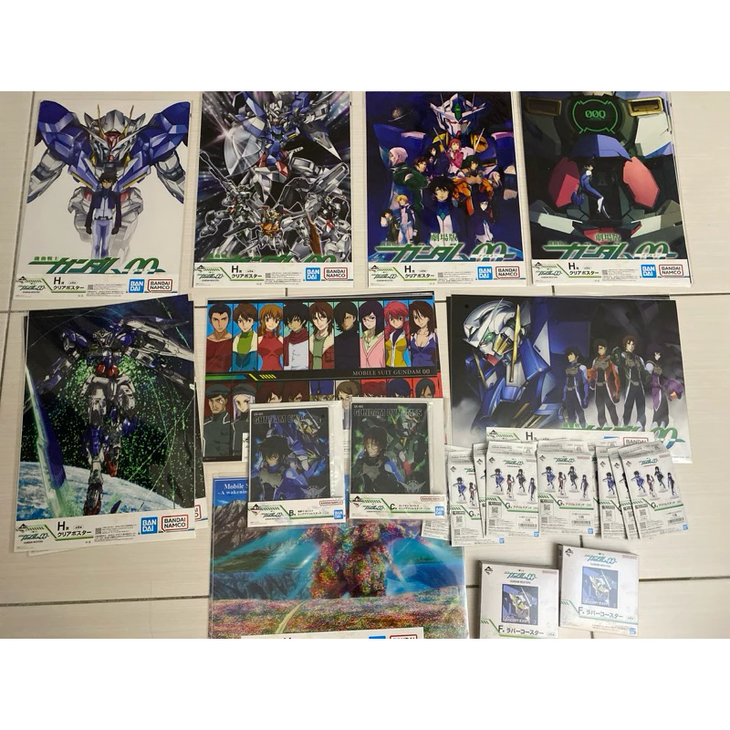 日版 一番賞 機動戰士鋼彈00 GUNDAM MEISTERS能天使鋼彈 小賞區！全新未拆！確認款！