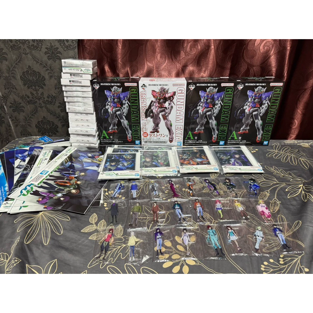 台灣現貨 日版 一番賞 能天使鋼彈 鋼彈 A賞 最後賞 Exia 機動戰士鋼彈00-GUNDAM MEISTERS