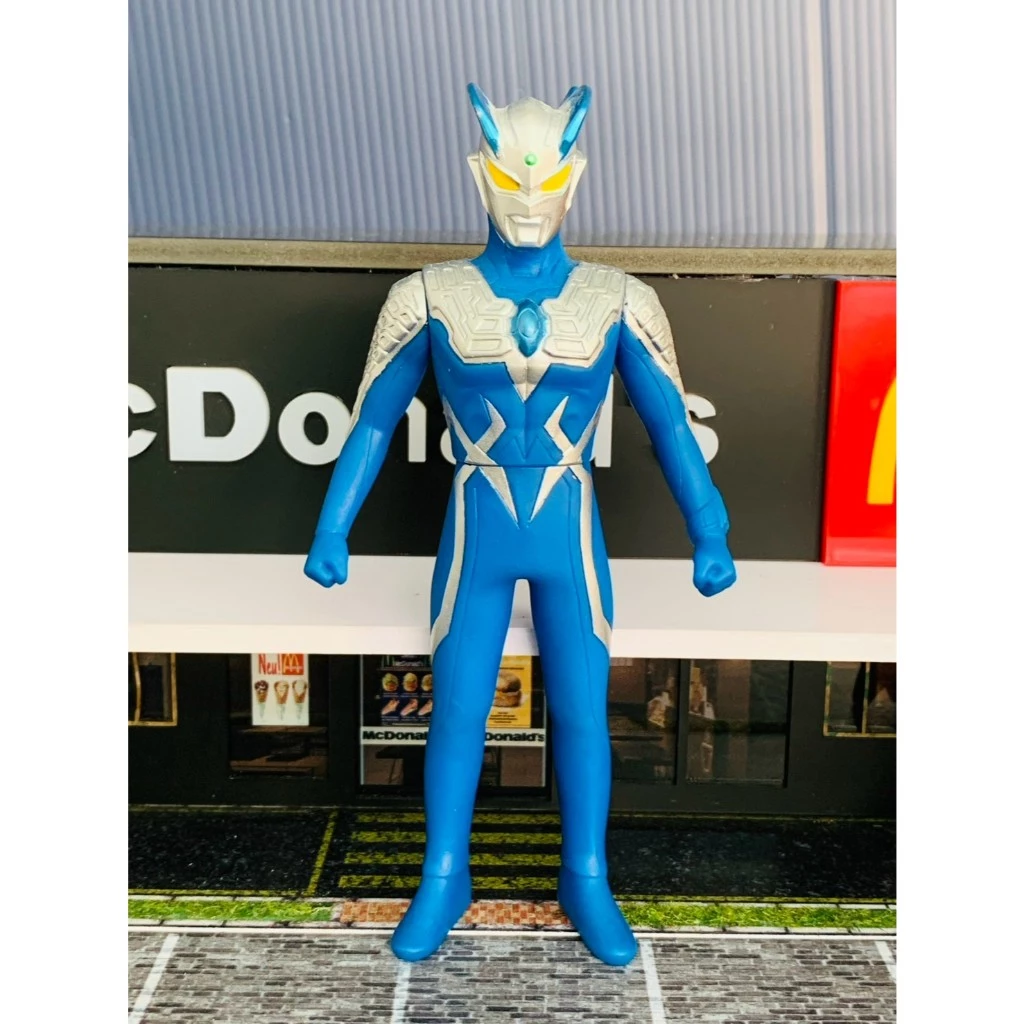 ★超人力霸王-U01-500系14cm-二手品-傑洛 月神奇蹟型態