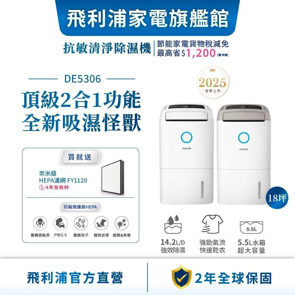 除濕機一天幾公升才夠？6L、12L、18L、20L 與坪數選擇指南 預覽圖