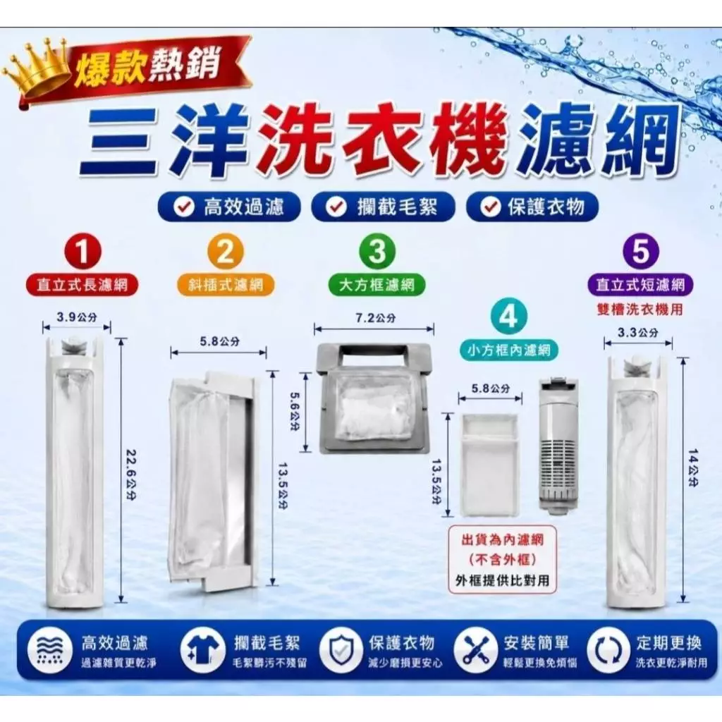 (現貨速寄)三洋洗衣機濾網.國際牌洗衣機濾網.聲寶洗衣機濾網.LG洗衣機濾網.東元洗衣機濾網.大同.國際