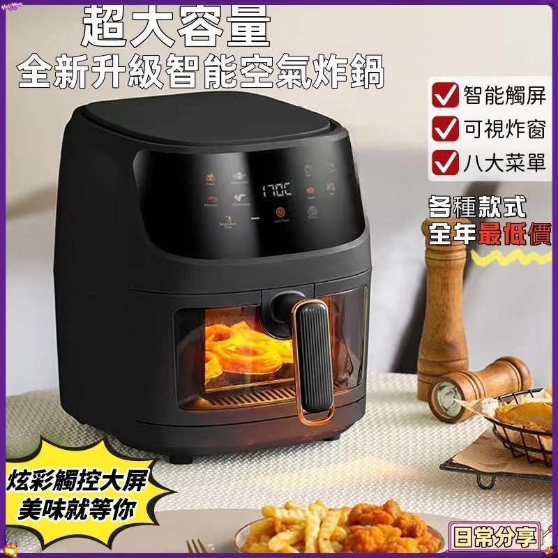 可視大容量氣炸鍋（容量未標數字）